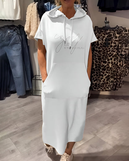 Sheeka™ – Casual hoodie dress for women
