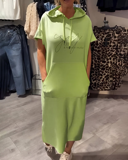 Sheeka™ – Casual hoodie dress for women
