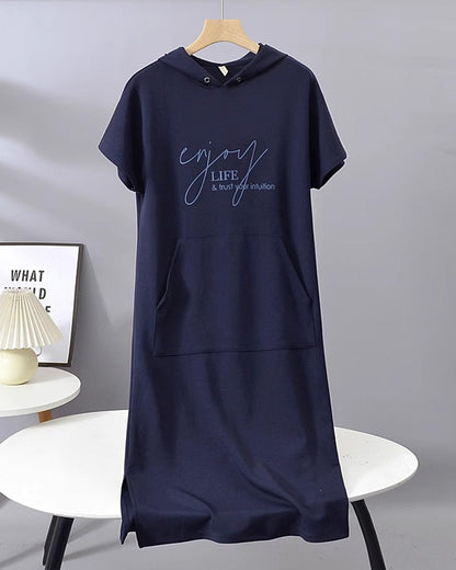 Sheeka™ – Casual hoodie dress for women