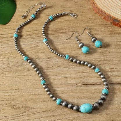 Turquoise Necklace Set | Together against diabetes