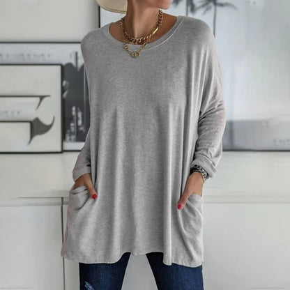 Aeira™ –  Casual long-sleeved top