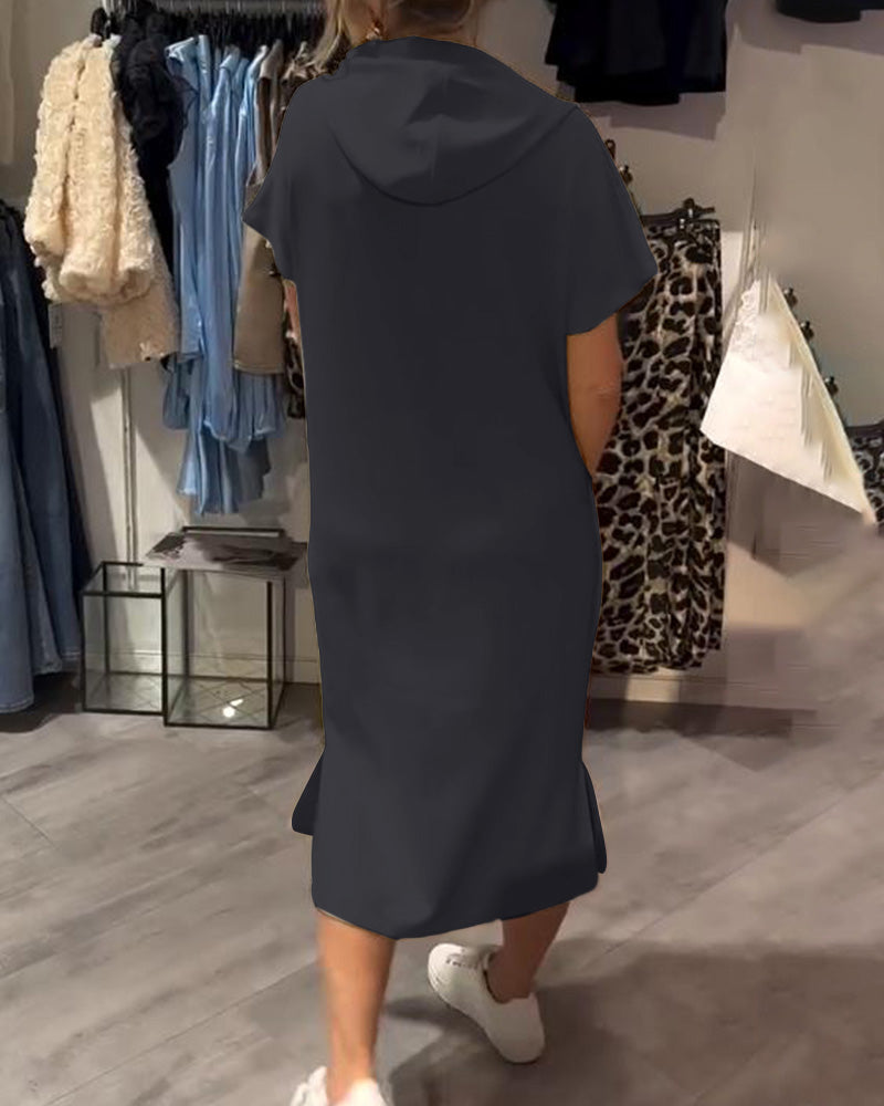 Sheeka™ – Casual hoodie dress for women