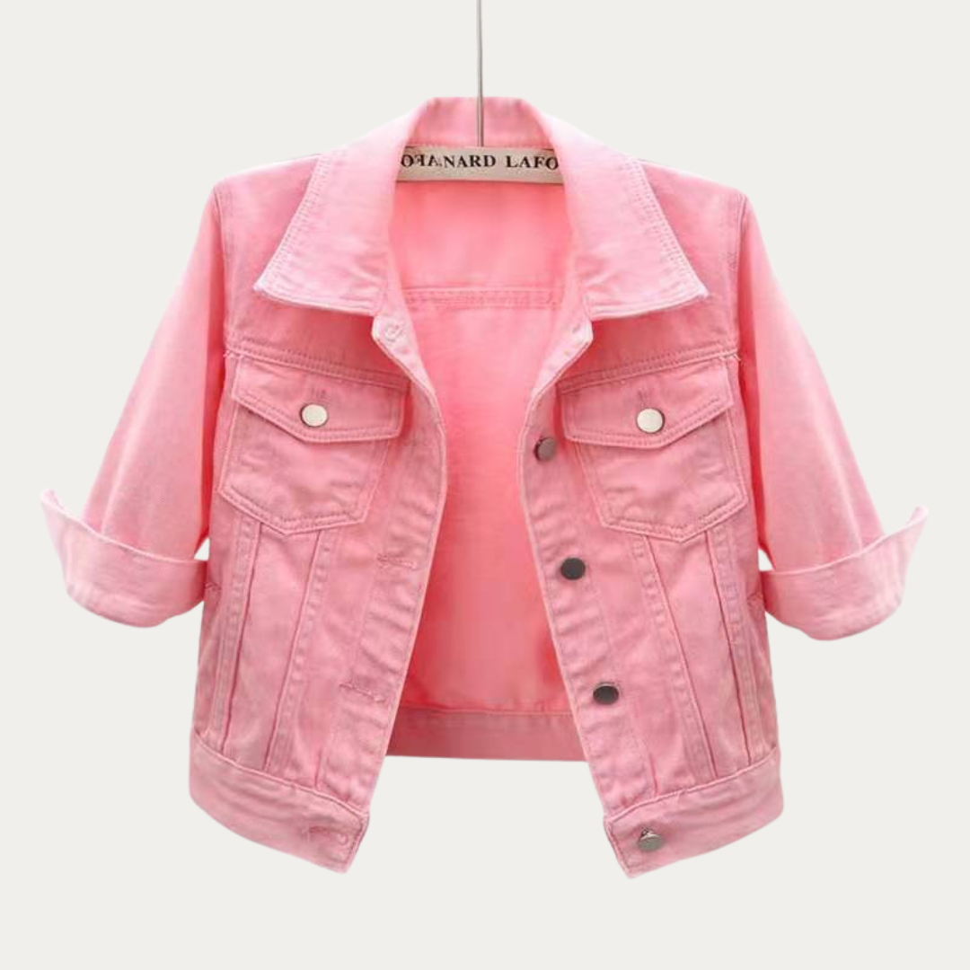 Rhea™ – Classic denim jacket for women