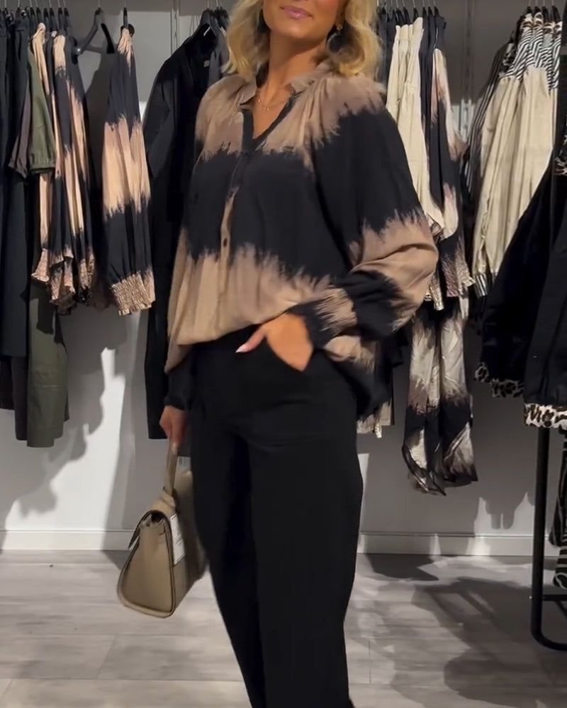 Elvira™ - Vintage Button Blouse