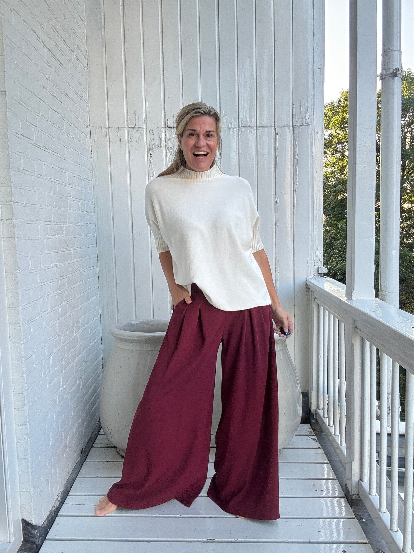 Victoria™ Wide-Leg Trousers