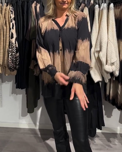 Elvira™ - Vintage Button Blouse