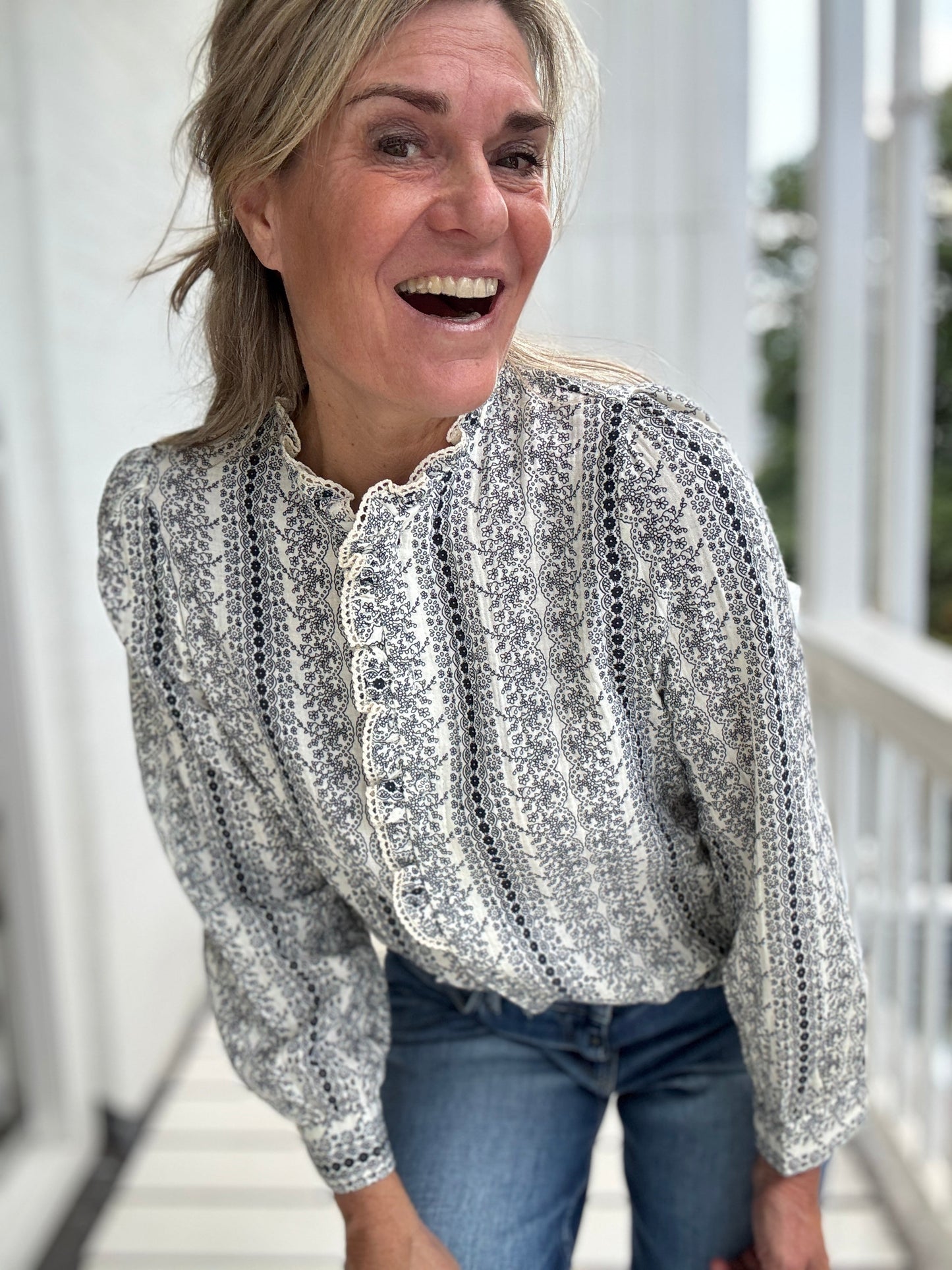 Doris™ Ruffle Blouse