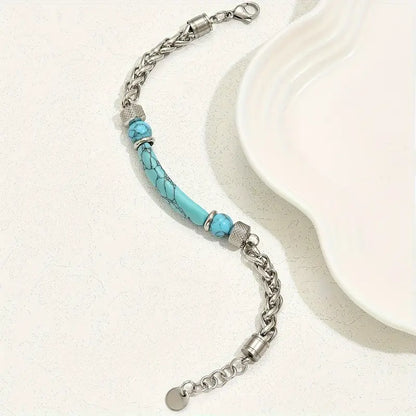 Blue Stone Bracelet | Together Against Diabetes