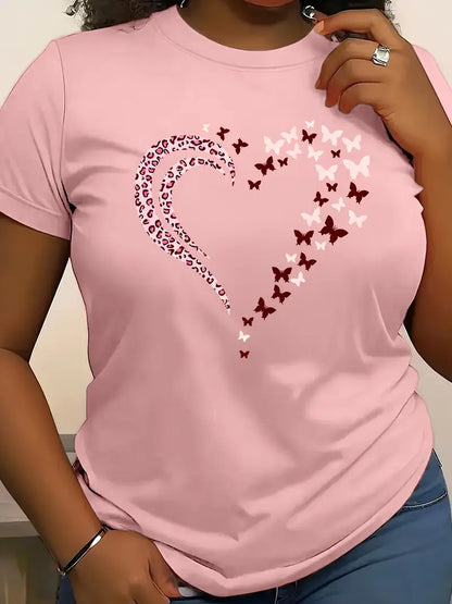 Butterfly Heart T-Shirt | Together against diabetes
