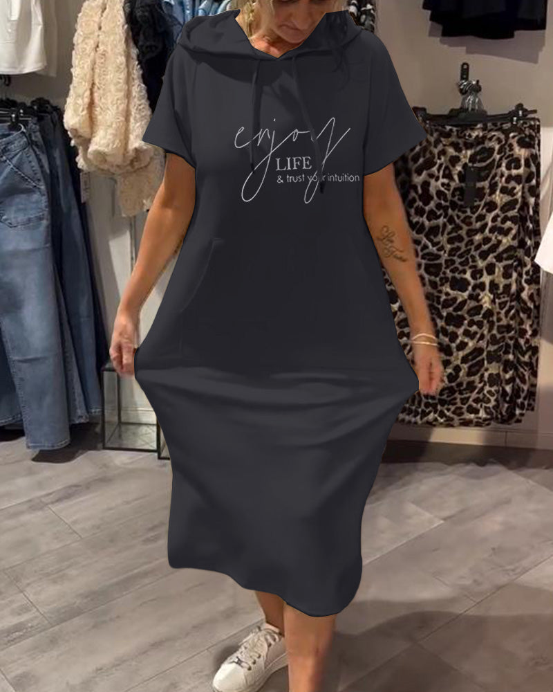 Sheeka™ – Casual hoodie dress for women