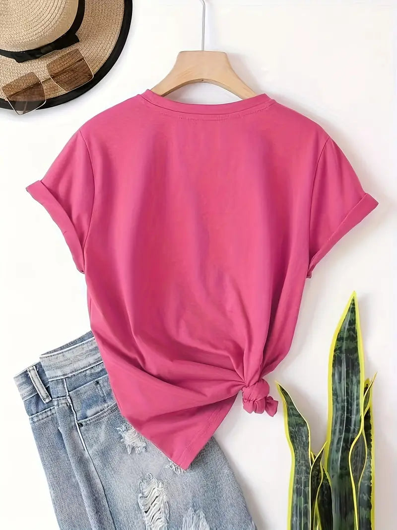 Sparkling Heart T-Shirt | Together Against Breast Cancer