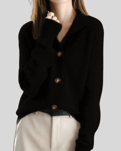 Catherine™- Retro Cashmere Cardigan
