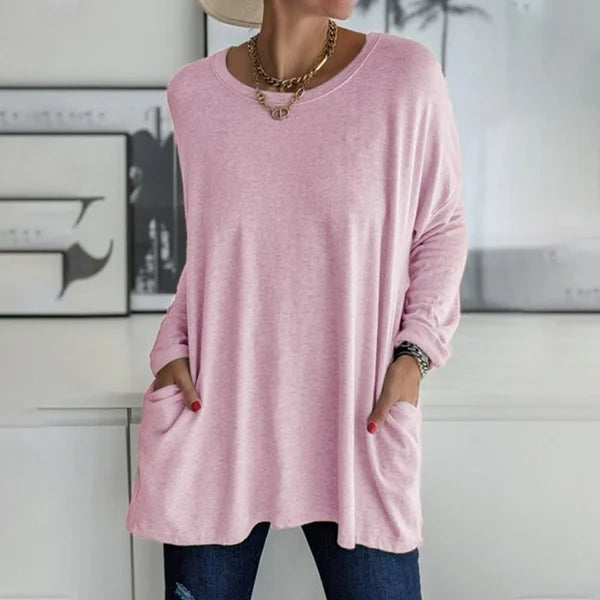 Aeira™ –  Casual long-sleeved top