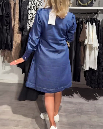 Danica™ - Longsleve Midi Dress