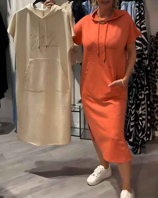Sheeka™ – Casual hoodie dress for women
