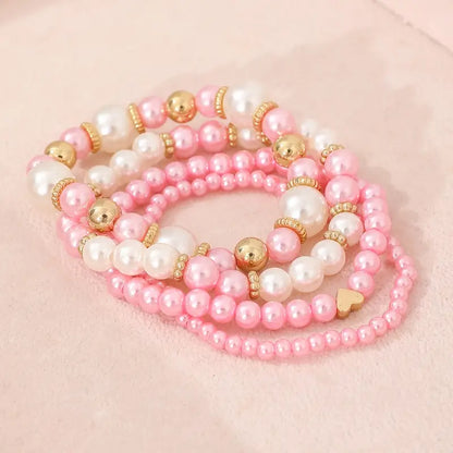 Pearl Harmony Bracelets | Together against Breast Cancer