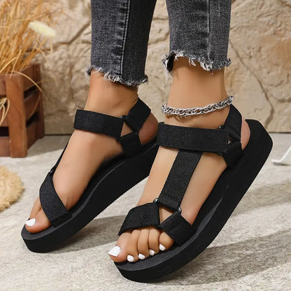 Sandra™ - Elegant beach sandals for women