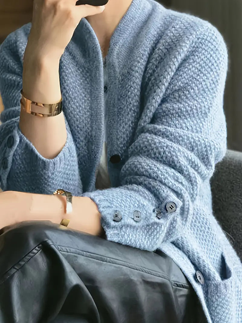 Hannah™ - Cozy Knitted Jumper Jacket