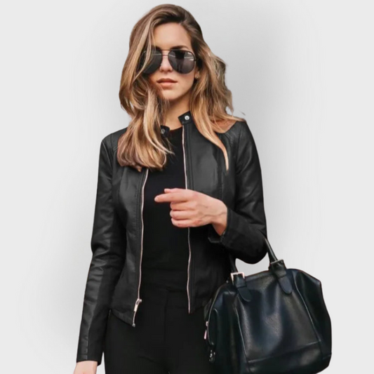 Althea™ - Versatile Leather Jacket