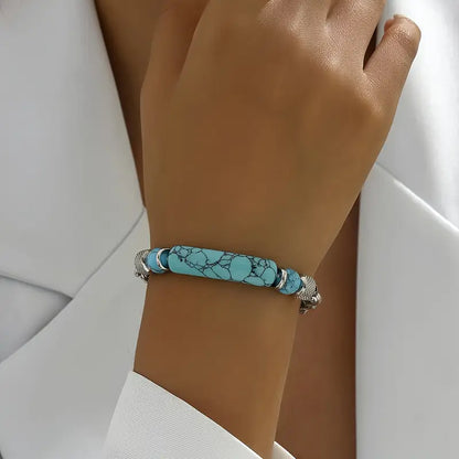 Blue Stone Bracelet | Together Against Diabetes