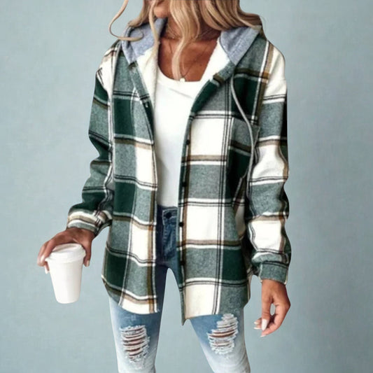 Claudia™ – Checkered Hoodie