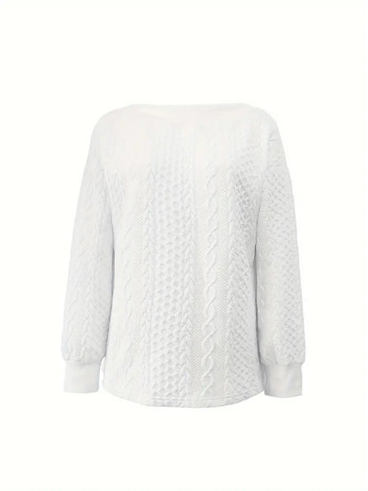 Melina™ - Sexy Off-Shoulder Striped Sweater