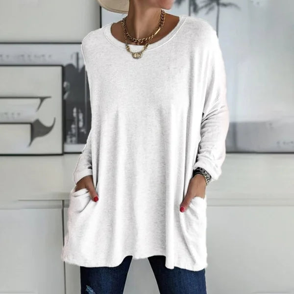 Aeira™ –  Casual long-sleeved top