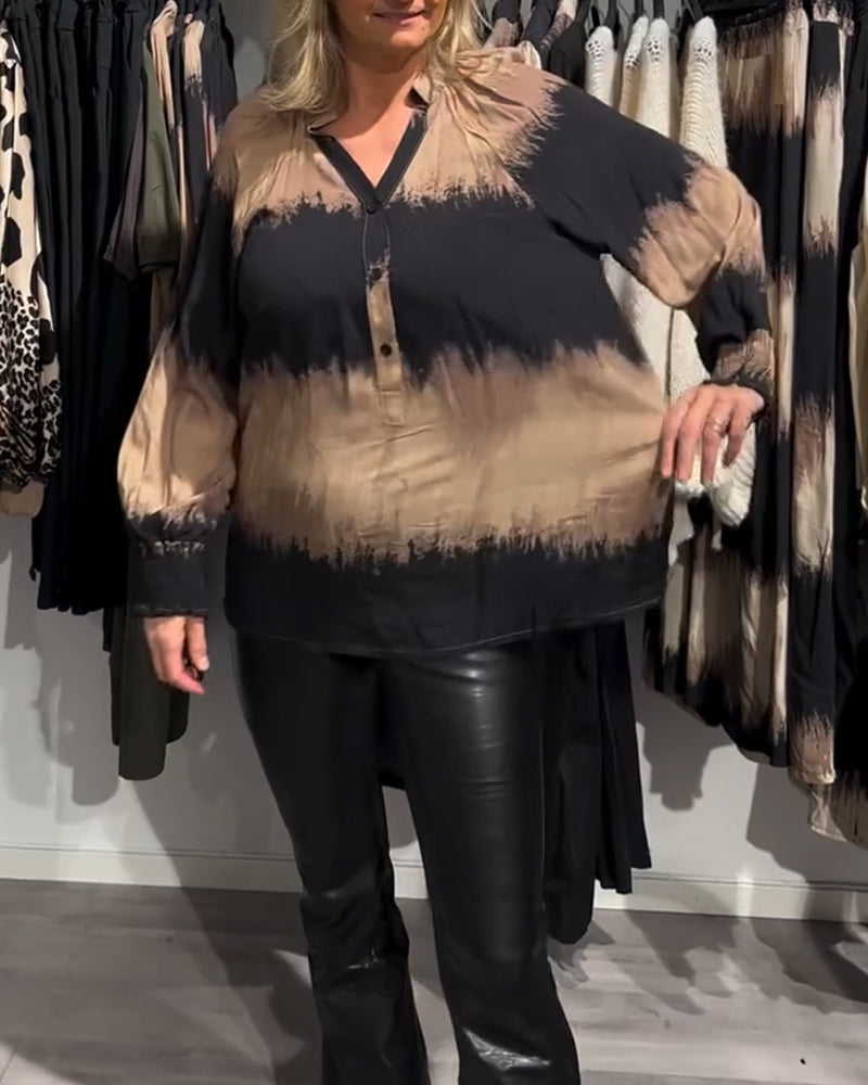 Elvira™ - Vintage Button Blouse