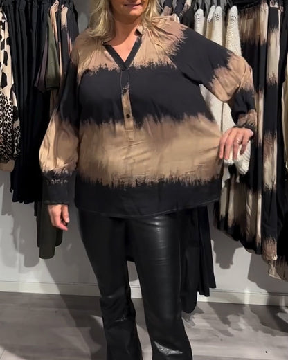 Elvira™ - Vintage Button Blouse