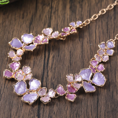 Floral Elegance Necklace Set | Together against Breast Cancer