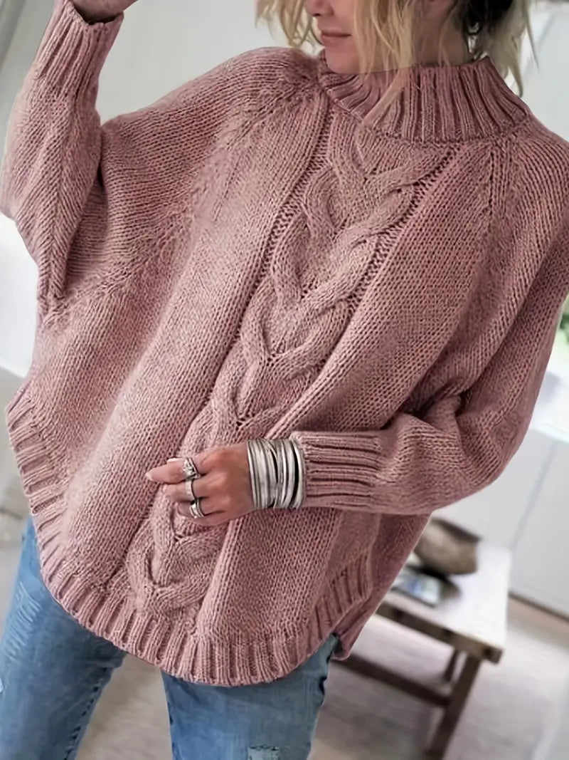 Rania™ - High Neck Knitted Sweater
