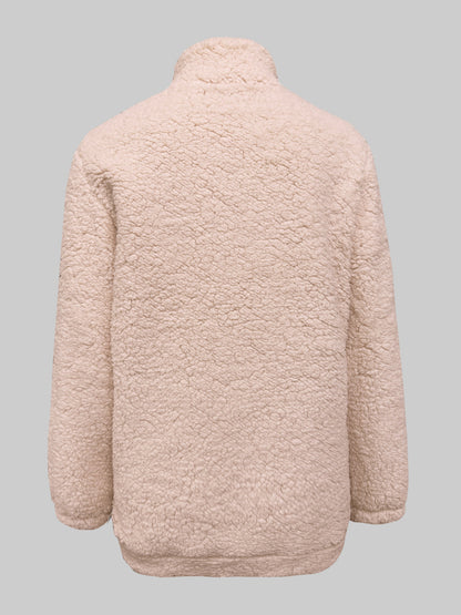 Nora™ - Zip-up Teddy Sweater