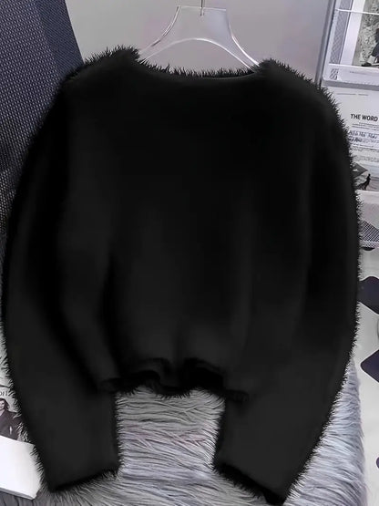 Fuzzy Heart Cardigan | Together against Breast Cancer