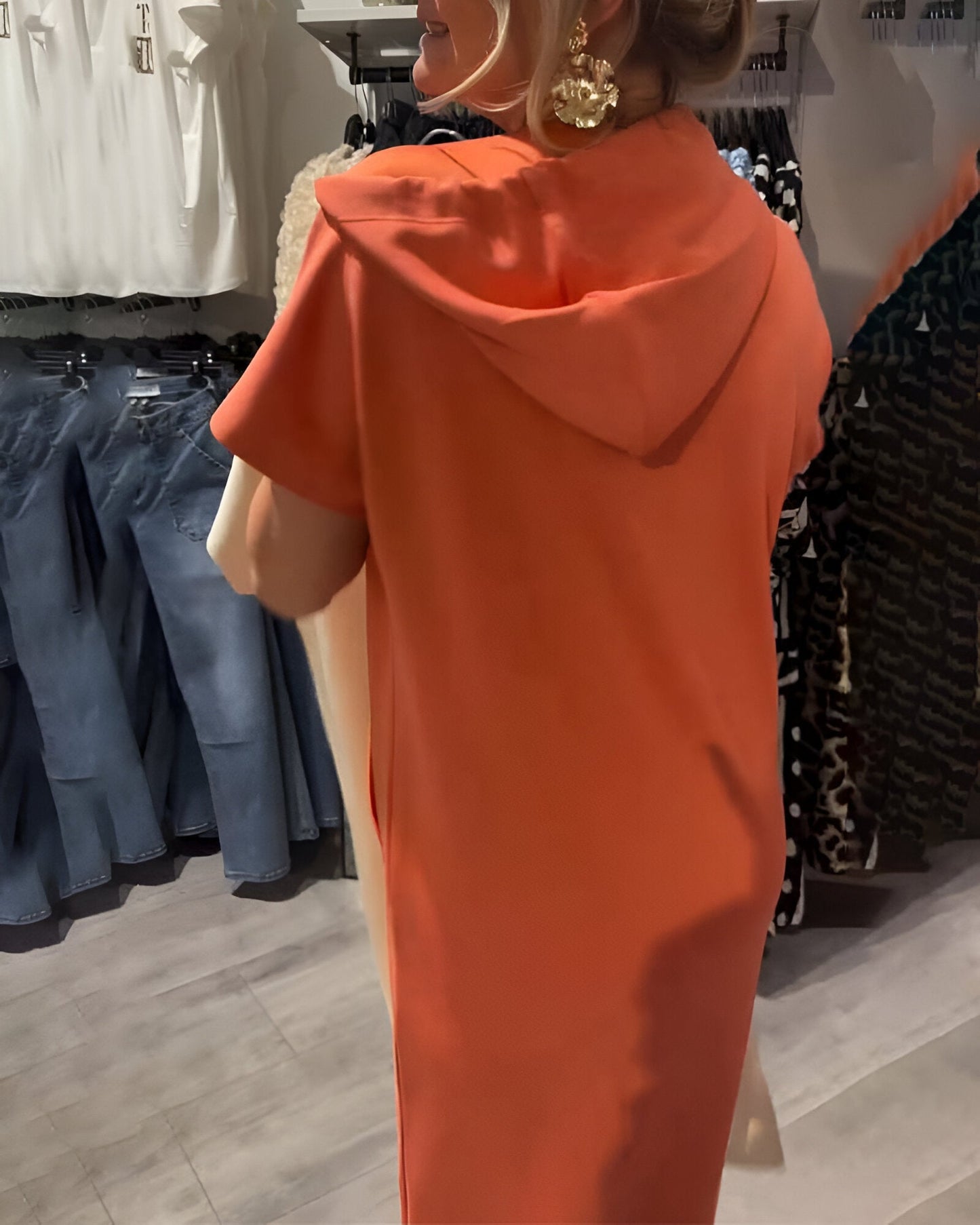 Sheeka™ – Casual hoodie dress for women