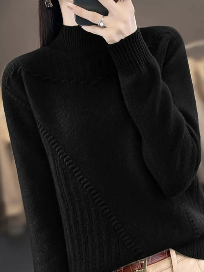Zaria™ - Half-Turtleneck Sweater