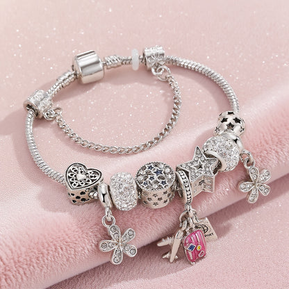 Wanderlust Charm Bracelet | Together against Breast Cancer