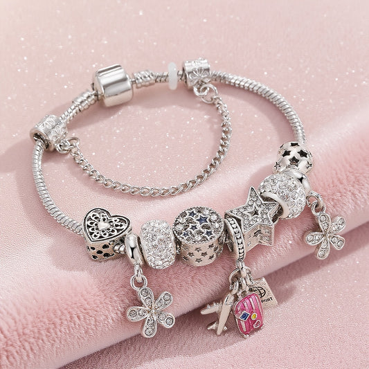 Wanderlust Charm Bracelet | Together against Breast Cancer