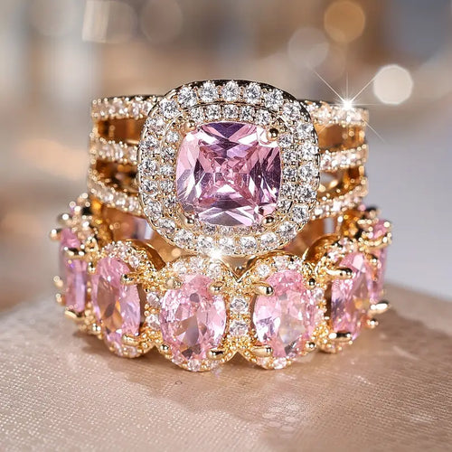 Elegant Sparkling Ring | Together against Breast Cancer