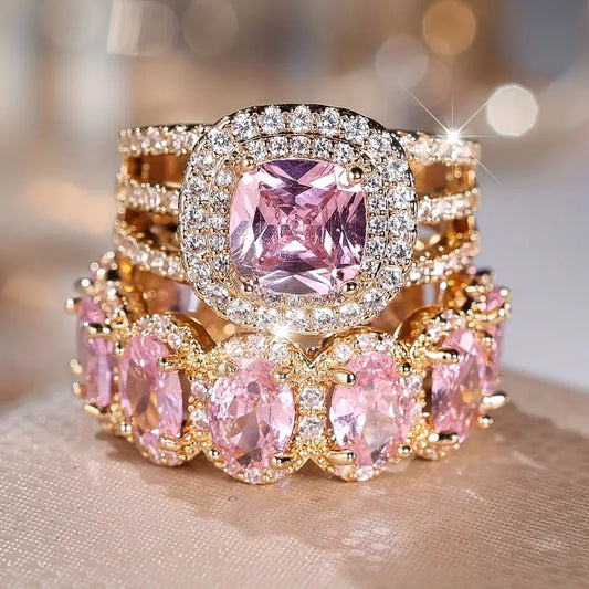 Elegant Sparkling Ring | Together against Breast Cancer