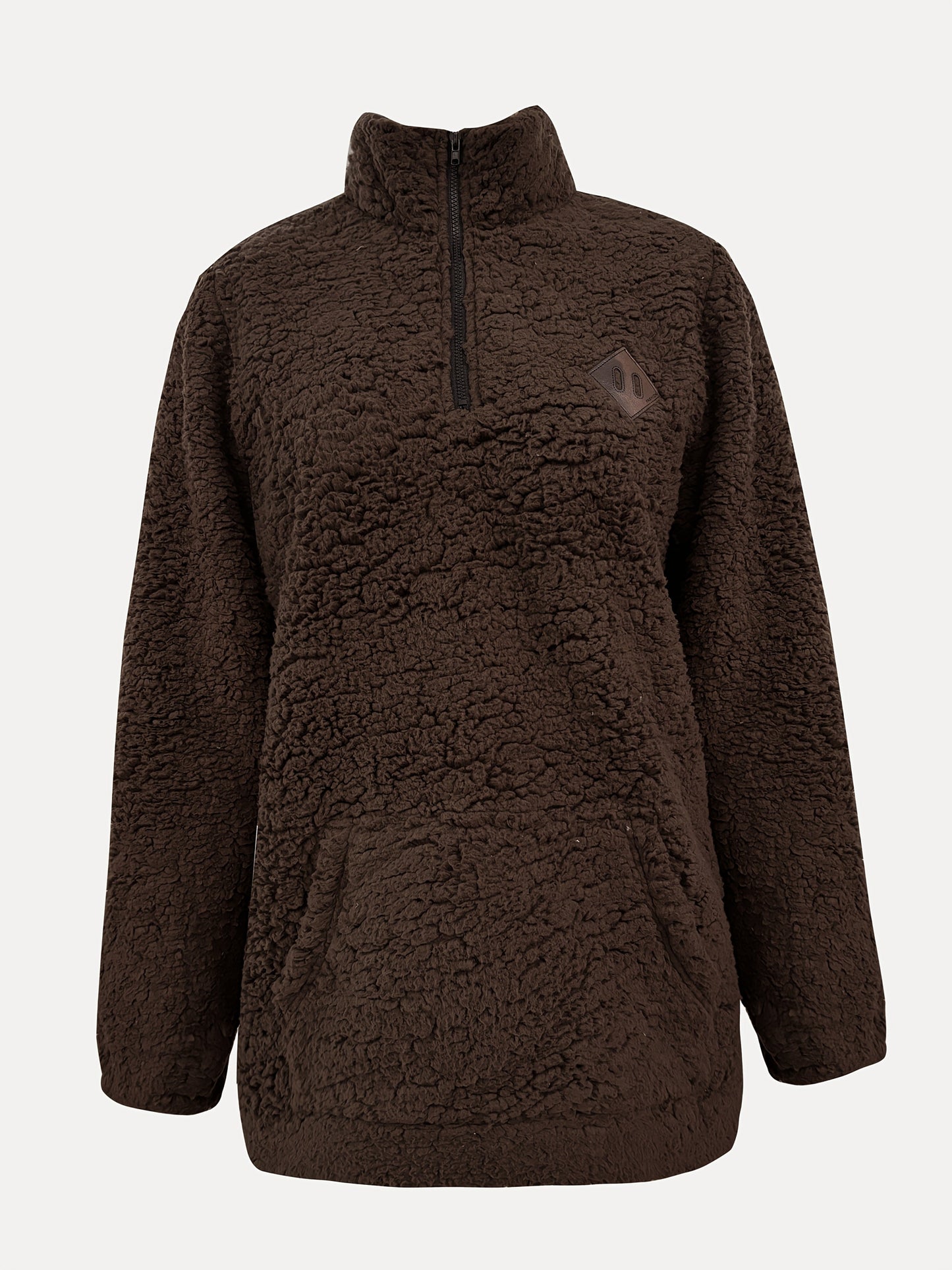 Nora™ - Zip-up Teddy Sweater