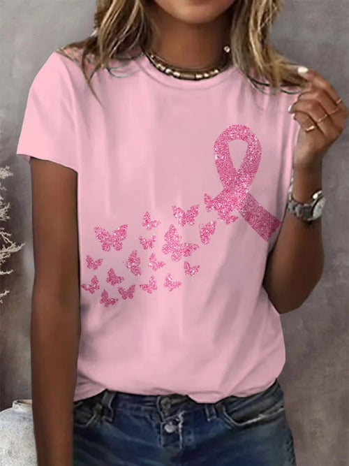 Butterfly Hope T-Shirt | Together against Breast Cancer