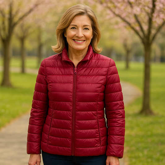 Clara™ - Waterproof Zippered Down Jacket
