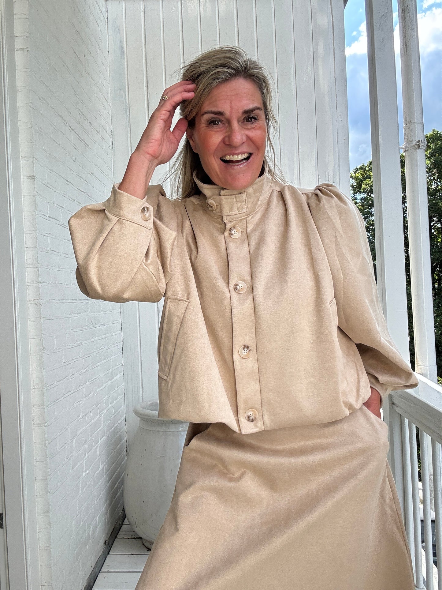 Alaina™ Puff Sleeve Jacket