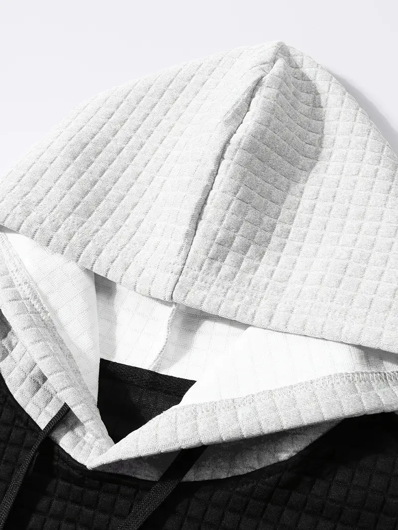 Justin™ - Textured Cozy Hoodie