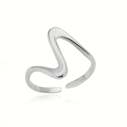Geometric Wave Ring | Together against Breast Cancer