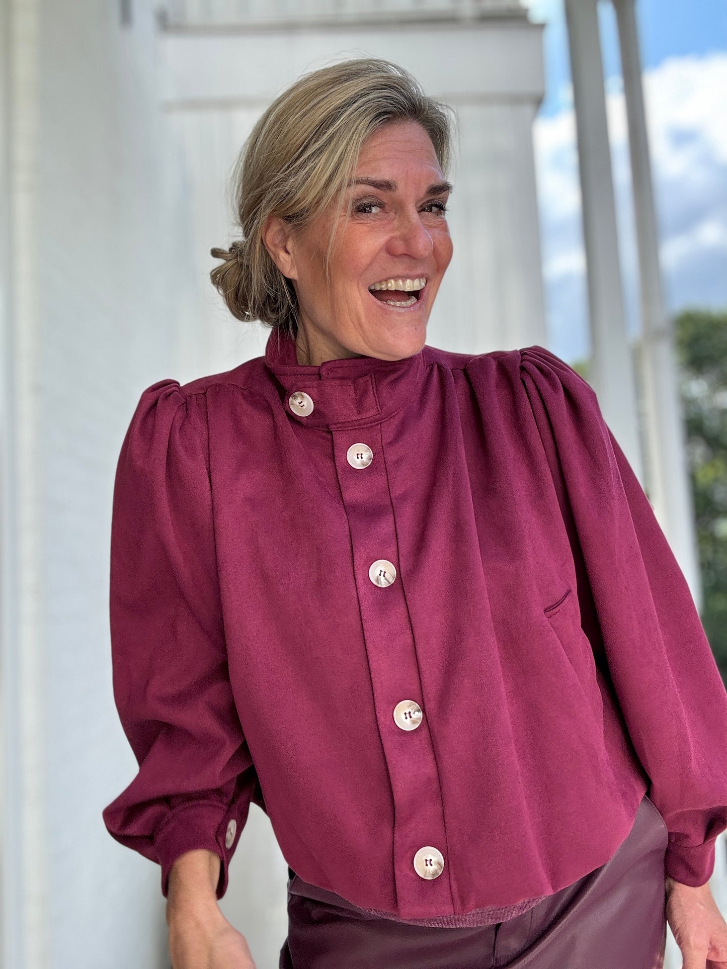 Alaina™ Puff Sleeve Jacket