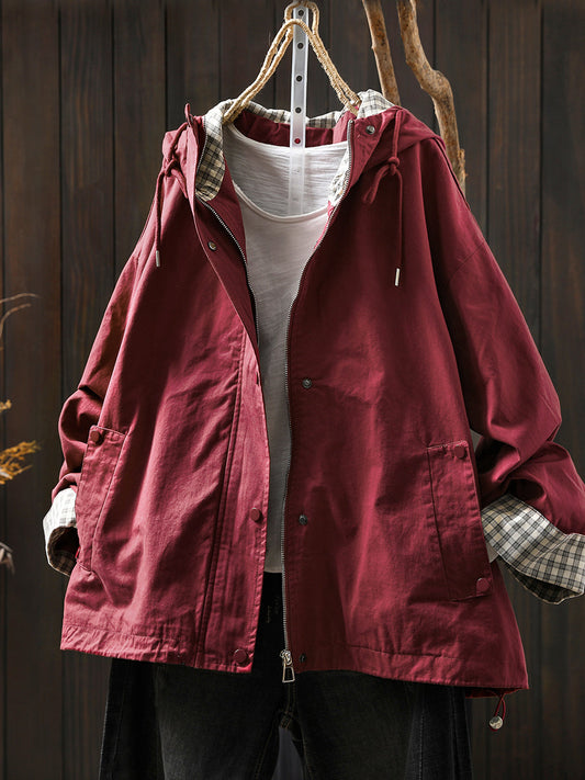 Amina™ - Hooded Cotton Jacket