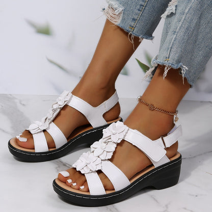Orina™ – Stylish Sandals with Floral Print