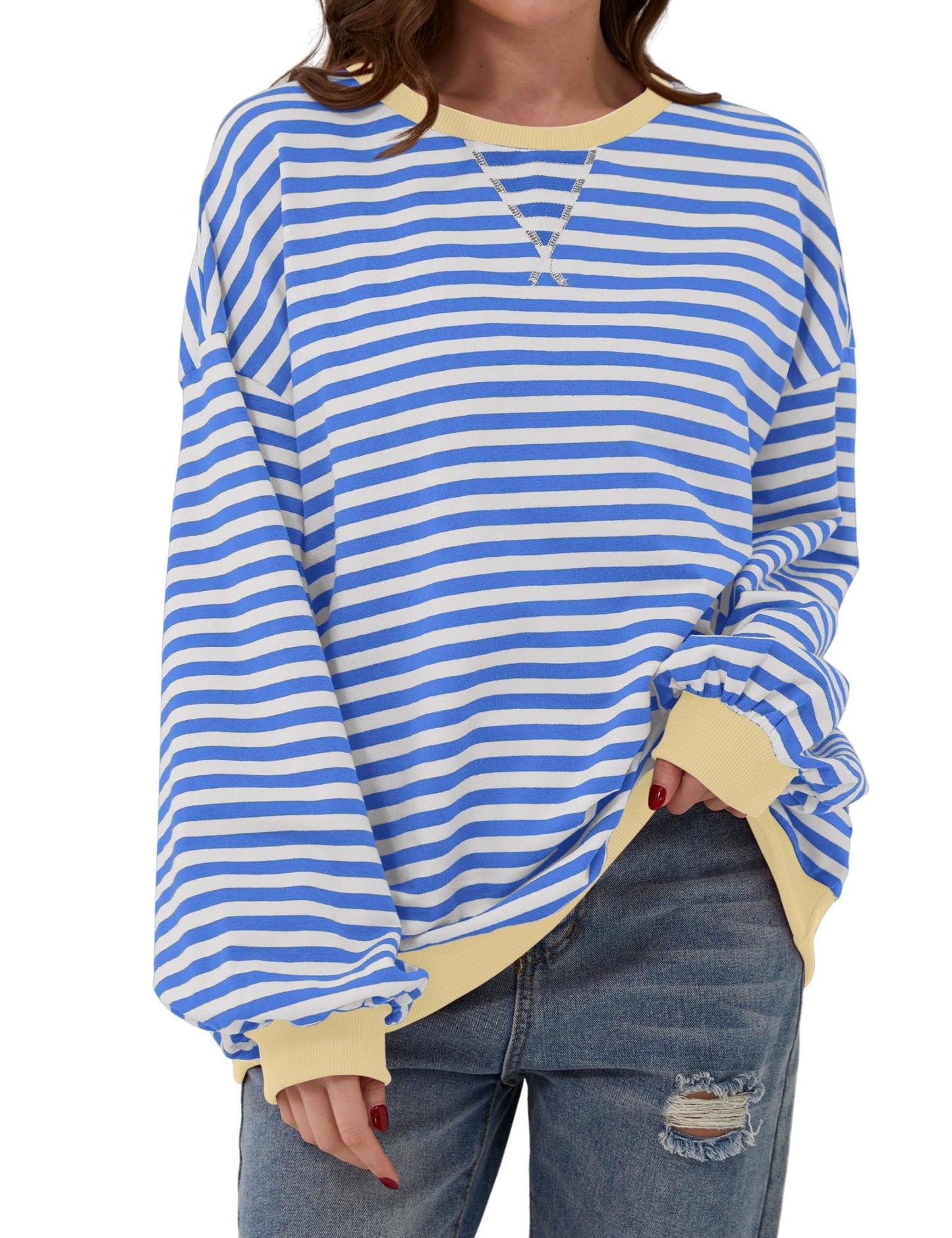 Zara™ - Striped Sweatshirt