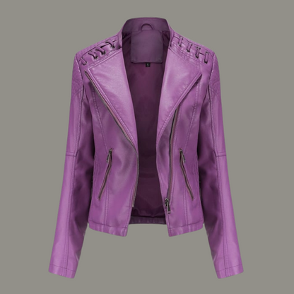 Ornella™ -  Casual Leather Jacket